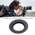 thumbnail image 3 of Camera Lens Mount Adapter Ring, Composite Plating Process Aluminum Alloy Lens Adapter Ring  for 60D, 3 of 7