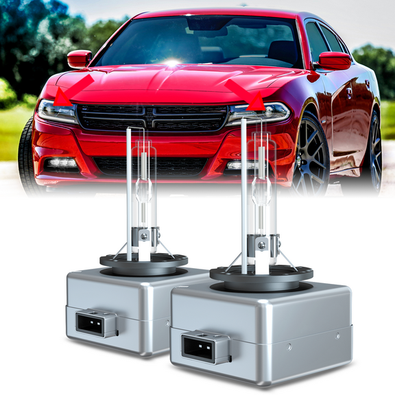 Front HID Headlight Bulb for Dodge Charger 2015-2022 Low & High Beam Set