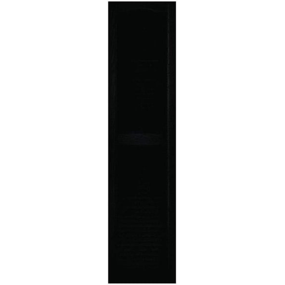 Builders Edge, Inc. 020140060002 Open Louver Vinyl Shutters