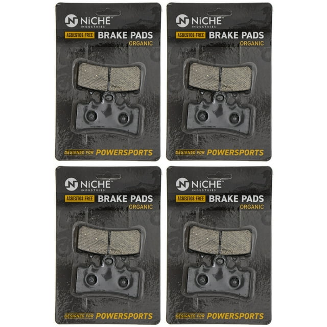 Niche Front Brake Pad Set for KTM 390 Duke Organic Motorcycle 4 Pack 519-KPA2593D