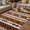 Brown, Beige, variant on Brown Beige Boho Outdoor Rug for Patio/Deck/Porch, Non-Slip Large Area Rug 4 x 6 Ft, Vintage Ethnic Tribe Abstract Art Retro Indoor Outdoor Rugs Washable Area Rugs, Camping Rug Carpet Runner