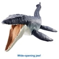 thumbnail image 2 of ​Jurassic World Dominion Ocean Protector Mosasaurus Dinosaur Action Figure from 1 Pound of Recycled Plastic, Movable Joints, Toy Gift with Physical and Digital Play​​, 2 of 5