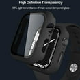 Apple Watch Case Series 3/2/1 for 42mm with Builtin Tempered Glass
