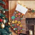 thumbnail image 5 of Coolnut Colorful Daisy Christmas Stockings 1PCS,Big Xmas Stockings Gift Decorations and Party Supplies,Used for Fireplace Decoration Socks Christmas Tree Decoration, 5 of 7