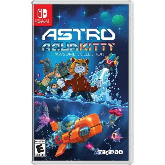 Astro Aqua Kitty (Nintendo Switch)