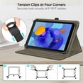 thumbnail image 2 of Fintie Universal Stand Cover for 9" 10" 10.1" - [Hands Free] Multi-Angle Viewing Case with Pocket for 9-10.9 inch TCL, ECOPAD, COOPERS CP10, FEONAL K118, TECLAST Tablet, Black, 2 of 7