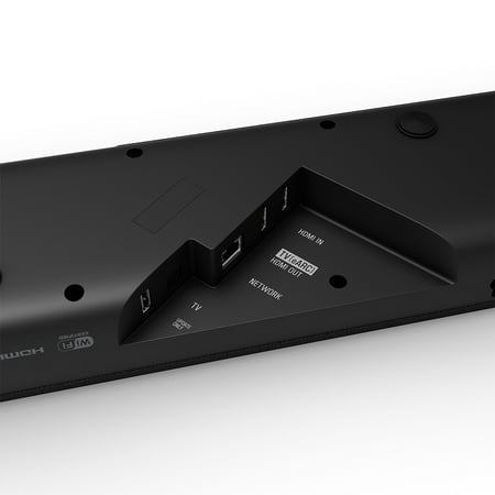 Yamaha - TRUE X BAR 50A Soundbar with Dolby Atmos, Wireless Subwoofer and Alexa Built-in - Black