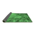 thumbnail image 2 of Ahgly Company Indoor Round Oriental Emerald Green Industrial Area Rugs, 6' Round, 2 of 4