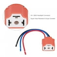thumbnail image 4 of Female Ceramic Plug, Lightweight H4 Wiring Harness Plug Portable 16 Gauge  For Car Headlamp Retrofit, 4 of 8