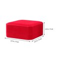 thumbnail image 2 of 2Pcs Square Shape Lint Bracelet Box Jewelry Container Jewelry Boxes, 2 of 9