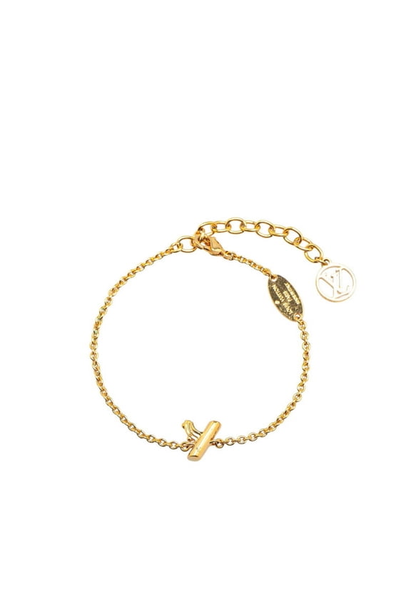 Pre-Owned Louis Vuitton LV&ME Y Bracelet M67182 Gold Plated Women's LOUIS VUITTON (Good)