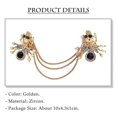 thumbnail image 1 of Alloy Brooch Chest Pin Double Ants Clip for Decoration, 1 of 2
