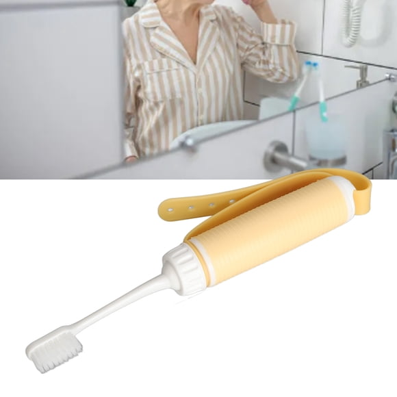 Cepillo de dientes auxiliar cepillo de dientes suave convexo en U para evitar resbalones cepillo de dientes con agarre auxiliar para uso diario para agitar las manos ANGGREK Otros