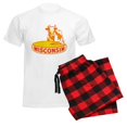 thumbnail image 6 of CafePress - Vintage Wisconsin Cheese Pajamas - Men's Light Loose Fit Cotton Pajama Set, 6 of 7