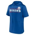 thumbnail image 2 of Men's Fanatics Royal Philadelphia 76ers Possession Hoodie T-Shirt, 2 of 3