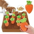 thumbnail image 2 of PEACNNG Dog Toys Carrot Farm, Enrichment Dog Snuffle Puzzle Toys, Hide and Seek Dog Toys for Small, Medium, Large Dogs Aggressive Chewers, Pet Stress Relief for All Breeds., 2 of 4