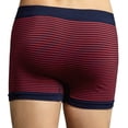 thumbnail image 4 of 6-Pack Men's Seamless Short Boxer Briefs Underwear, Candy Stripes Multi Color, 4 of 4