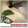 thumbnail image 5 of Vela de Sombra Rectangular 2x5m Tela de Sombra Impermeable Protección UV para Patio Jardín, Terraza, Exterior, Balcón, Beige, 5 of 5