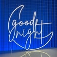 thumbnail image 4 of Glowneon Noon Good Night Neon Sign, Room Wall Art Decor, 4 of 4