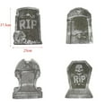 thumbnail image 2 of Lightweight Horror for Outdoor Haunted House Lifelike Foam Garden Decor Halloween Ornaments Halloween Sign Fake Tombstone 4, 2 of 8