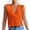 Orange, variant on Women's Tank Tops Women's Summer V Neck Solid Color Layered Tank Top for Casual Daily Wear T Shirts for Women Green XXL