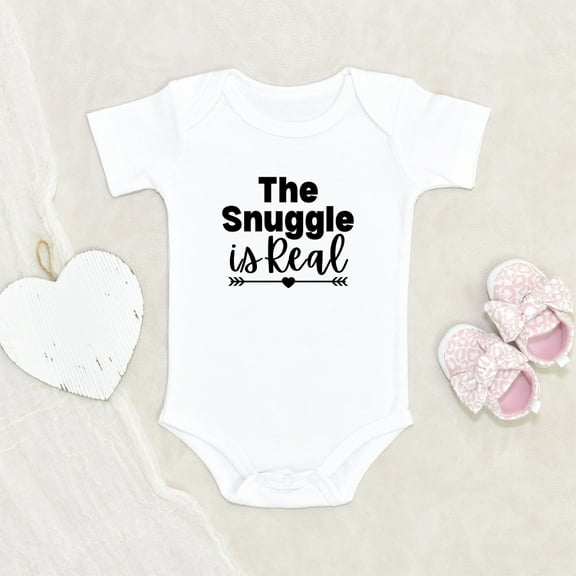 Newbabywishes - Cute Snuggle is Real Baby Clothes for Boys and Girls - Newborn Baby Clothes
