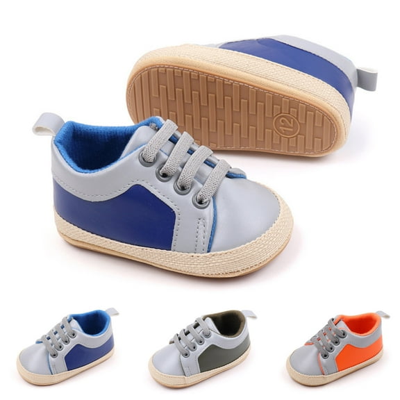 Utoimkio Baby Shoes Boys Girls First Walkers Cute Soft Sole Non-Slip Comfort Toddler Sneakers Prewalkers for 3-11 Months First Walkers