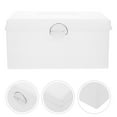 thumbnail image 3 of 1pc Large Capacity Mahjong Storage Box Plastic Storage Holder with Lock, 3 of 10