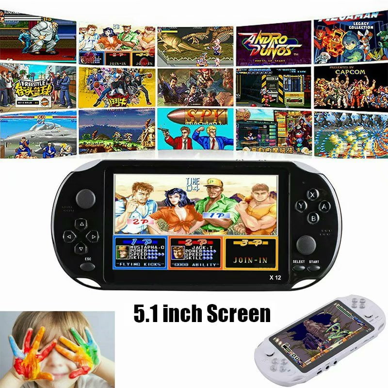 5.1" PSP 8 G Game Console 2000+ Games Retro Classic Video Handheld Game Players Support Photograph AV Play Gift - Walmart.com