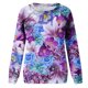 thumbnail image 4 of Puntoco, camiseta de manga larga holgada con cuello redondo y estampado de flores informal a la moda de verano para mujer, blusa, jersey Puntoco Puntoco-1900, 4 of 5