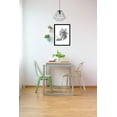 thumbnail image 3 of Venice Beach Collection's Glam Feathery Grey Classy Pump Heel 14x18 Framed Print, 3 of 3
