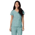 thumbnail image 2 of Adar Universal Women’s Scrub Set – Fashion Scrub Top and Multi-Pocket Scrub Pants, 2 of 7