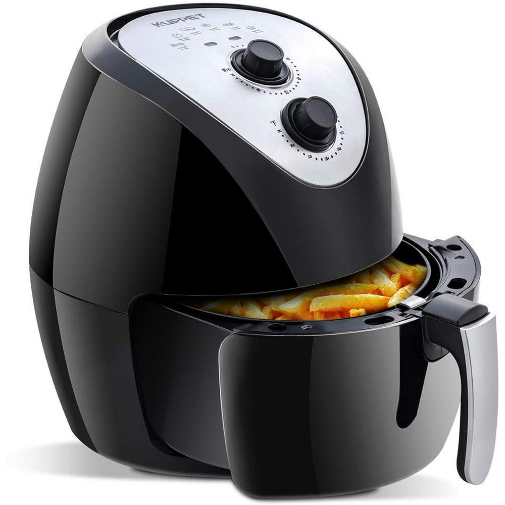 Air Fryer KUPPET 5.8Qt Multi Function Electric Hot Air Fryer with 6 Cooking Presets, Automatic