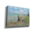 thumbnail image 2 of Epic Graffiti 'Cliff Walk At Pourville' by Claude Monet, Giclee Canvas Wall Art, 16"x12", 2 of 8