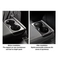 thumbnail image 3 of Replacement Refresh Highland 2024 Rear  Cup Holder Trim, Stylish and Protective Console Cover, Wear Resistant, Fits Perfectly, ABS Material, Gray, Interior Cup Holder, 3 of 7