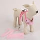 thumbnail image 1 of Pet Cat Dog Harness Floral Dog Vest Walking Leads Leash, tamaño: L (rosa), 1 of 2