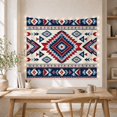 thumbnail image 5 of Symmetrical Diamond Medallion Set Against Off-White, Majestic Boho for Wall Art Lovers, Southwestern Home Decor, Birthday Gift, Tapestry Wall Hanging for Bedroom and Living Room, 5 of 7