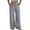 Gray, variant on Yifymode Pants Wide Leg Casual Palazzo Trousers Summer Beach Lounge Bottoms with Pockets,Light Green 2XL