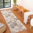 thumbnail image 1 of Rug Branch Jules Abstract Indoor Area Rug, Grey Beige, Modern - Living Room, Bedroom, Dining Room, and Kitchen, 1 of 5