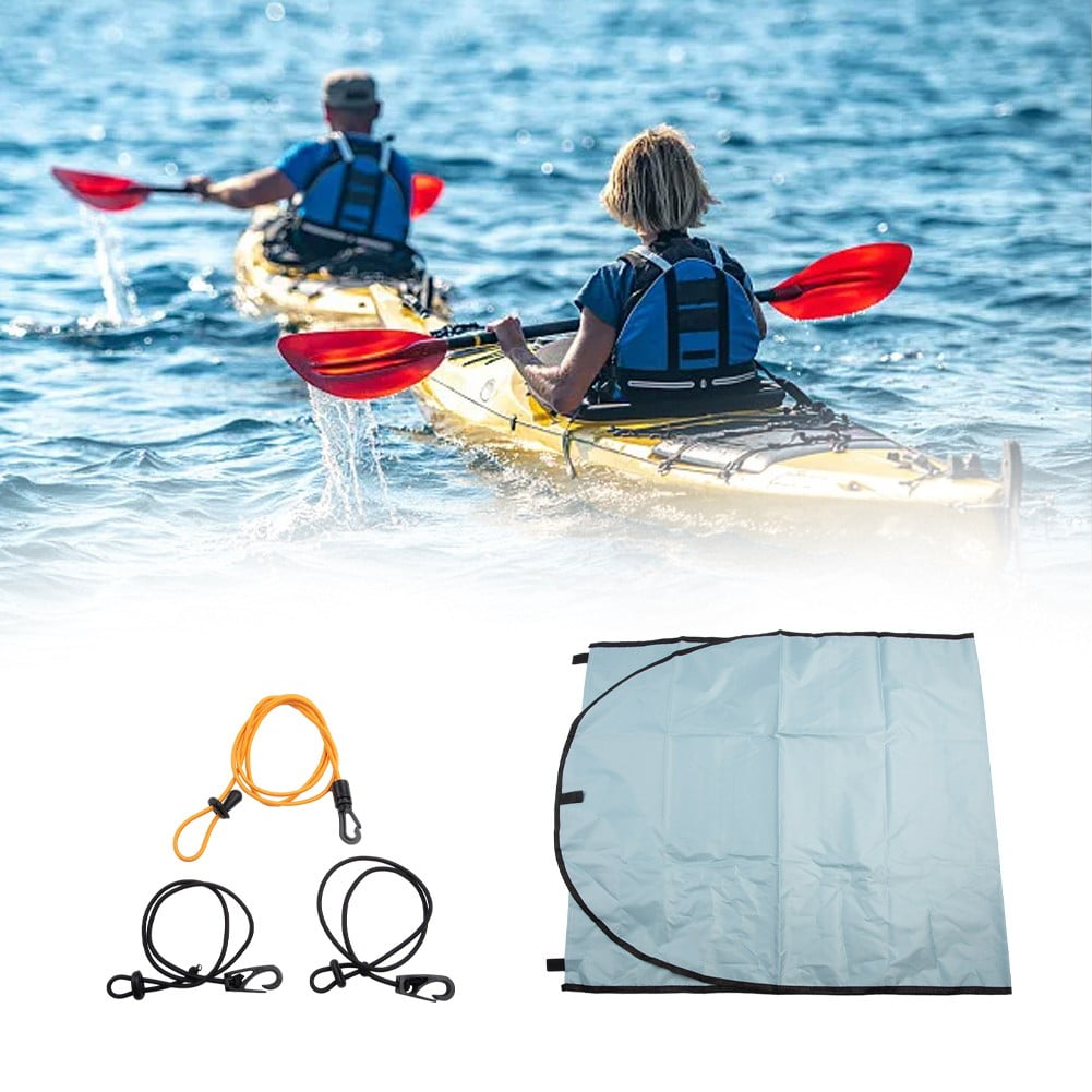 Universal Single Kayak Canoe Awning Fishings Sun Canopy 125X110Cm Folding Sunshade Tents Rain Shelters Boats Accessories