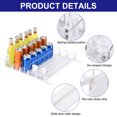 thumbnail image 3 of Organizador de 6uds para Refrigerador Unique Bargains Autoempuje Bebida Dispensador Blanco, 3 of 6