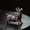 A, variant on Chinese Yixing Purple Clay Tea Pet Handmade Zodiac Lucky Cattle Figurine Desktop Ornaments Home Tea Set