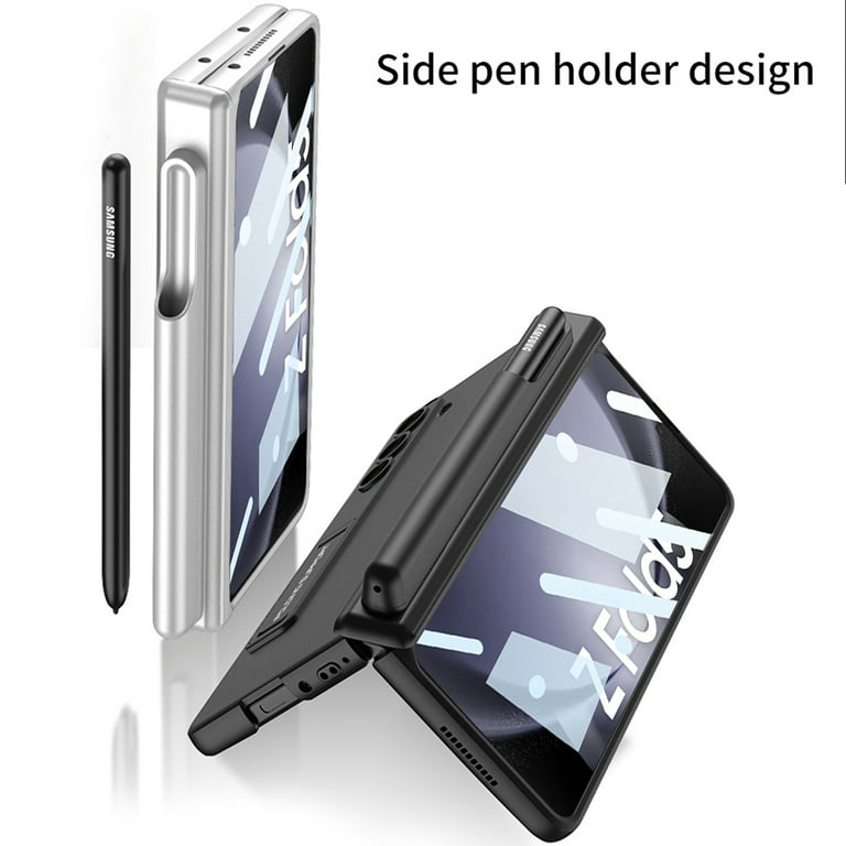 DOOTOO - Funda para Samsung Galaxy Z Fold 5 con soporte para S-Pen Edición  Fold5, cobertura magnética de bisagra, protector de pantalla integrado
