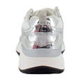 thumbnail image 4 of Naturalizer Zoie Women's Fashion Sneakers White Mesh/Silver Leather Size 7.5 W, 4 of 8