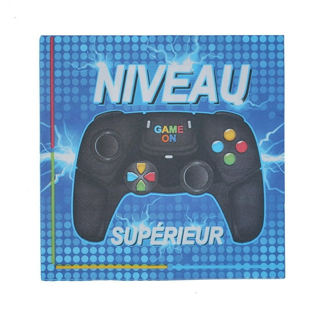 Serviette Game On 3 plis