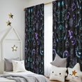 thumbnail image 5 of Blackout Kids Curtains,Black Halloween Ghost Spider Pattern Childrens Insulated Curtains Set Of 2,Bedroom Essentials,Toddler Room Decor 52"x84", 5 of 5