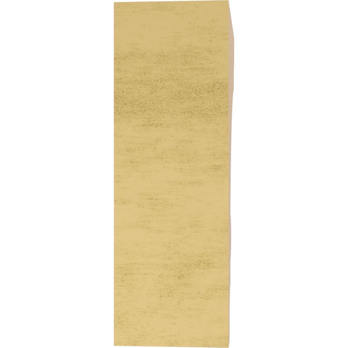 3"W x 6"D x 9"H Classic Diane Rough Cedar Woodgrain TimberThane Corbel, Primed Tan
