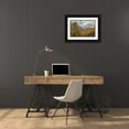 thumbnail image 3 of Grall, Don 18x13 Black Ornate Wood Framed with Double Matting Museum Art Print Titled - CO Autumn sunrise on Maroon Bells mountains, 3 of 4