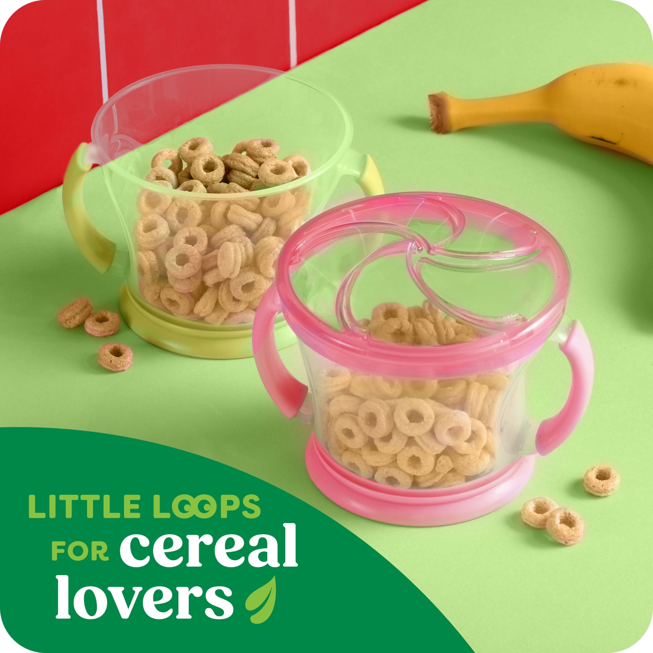 Kashi Apple Cinnamon Loops Breakfast Cereal, Whole Grain, 12.7 oz