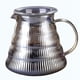 thumbnail image 2 of Jarra de café de vidrio, tetera, cafetera con filtro de goteo, jarra, filtros de café, verter sobre Gris A, 2 of 5